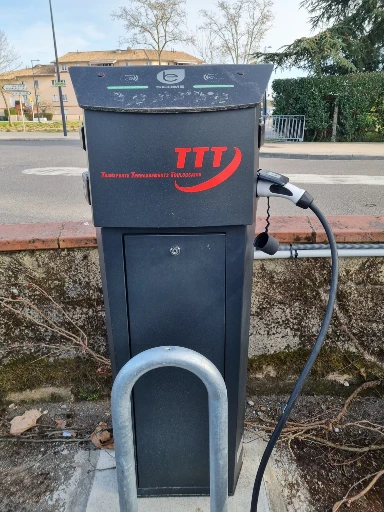 borne de rechargement pour particulier de marque scame par la société TTT
