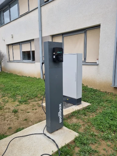 borne de recharge de marque wallbox pour entreprise